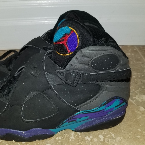 Air Jordan 8 VIII Original Aqua Black size 11 neve - Picture 2 of 7